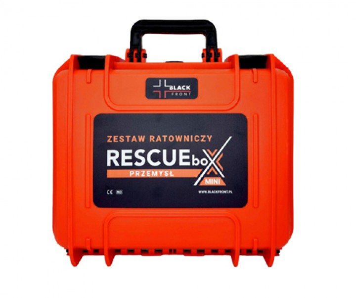 Walizkowy zestaw ratowniczy RESCUEbox MINI - PRZEMYSŁ